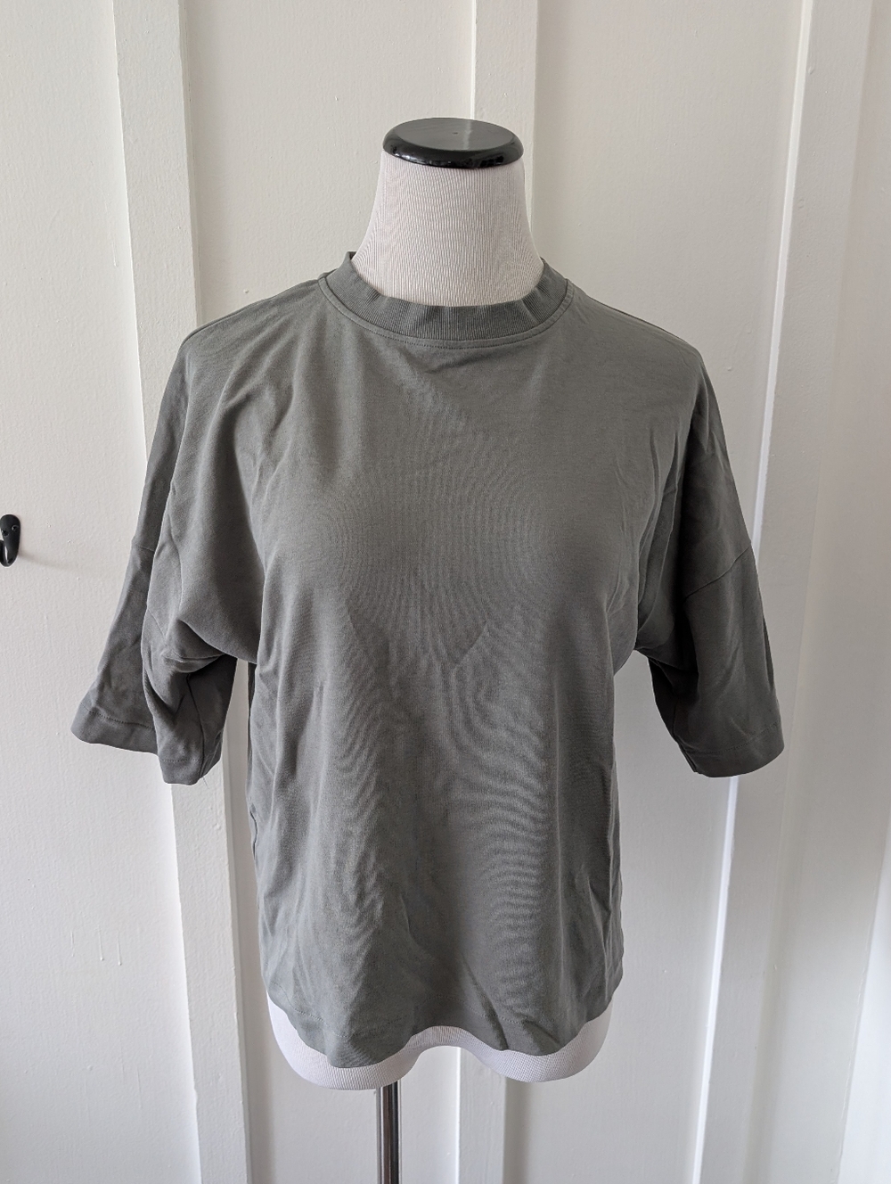 Mango Sita2 T-shirt Gray Medium
